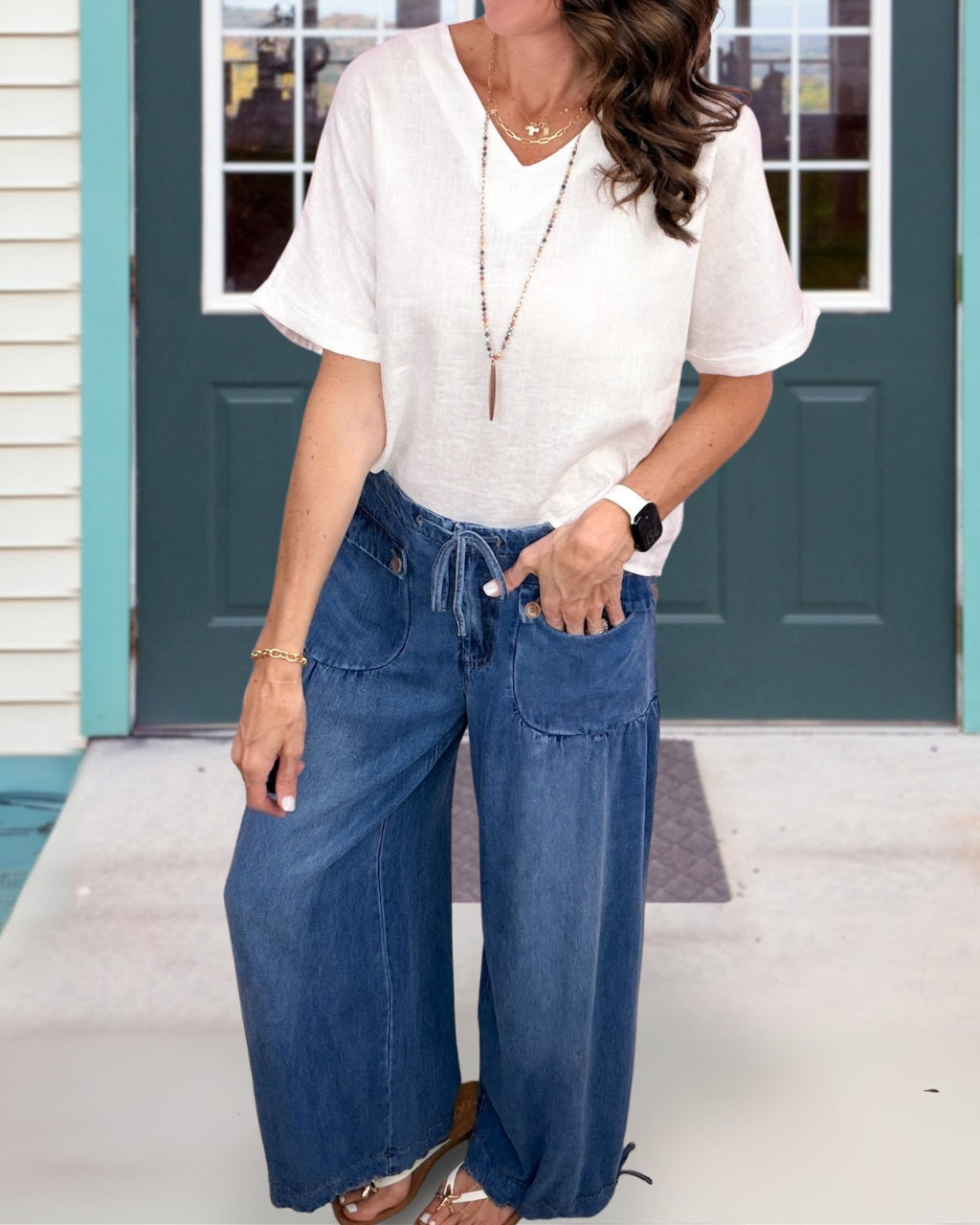 Minimalist Lightweight Denim Pants