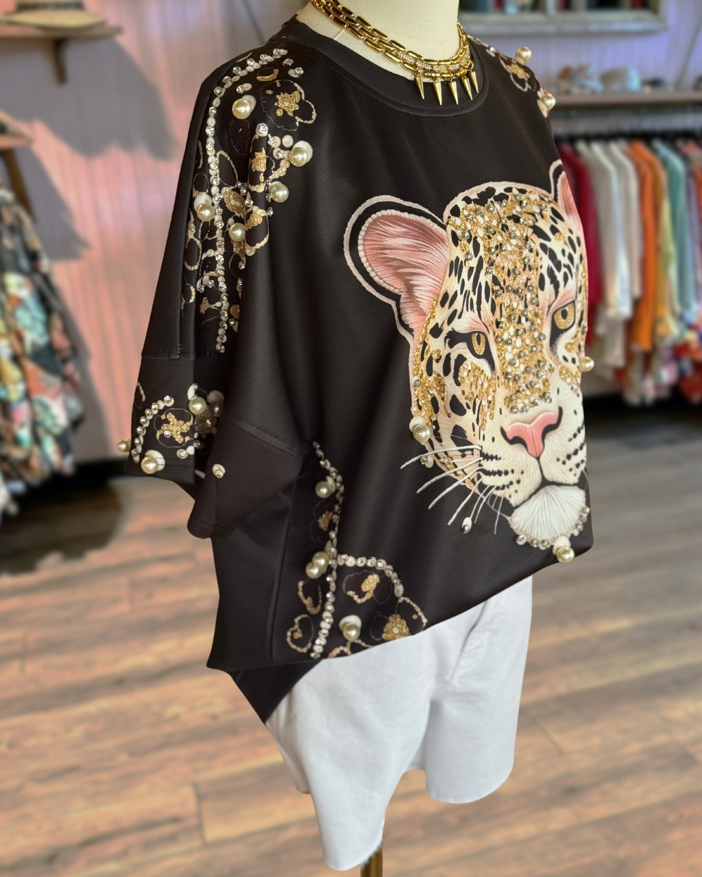 Maximalist Leopard Graphic Tee