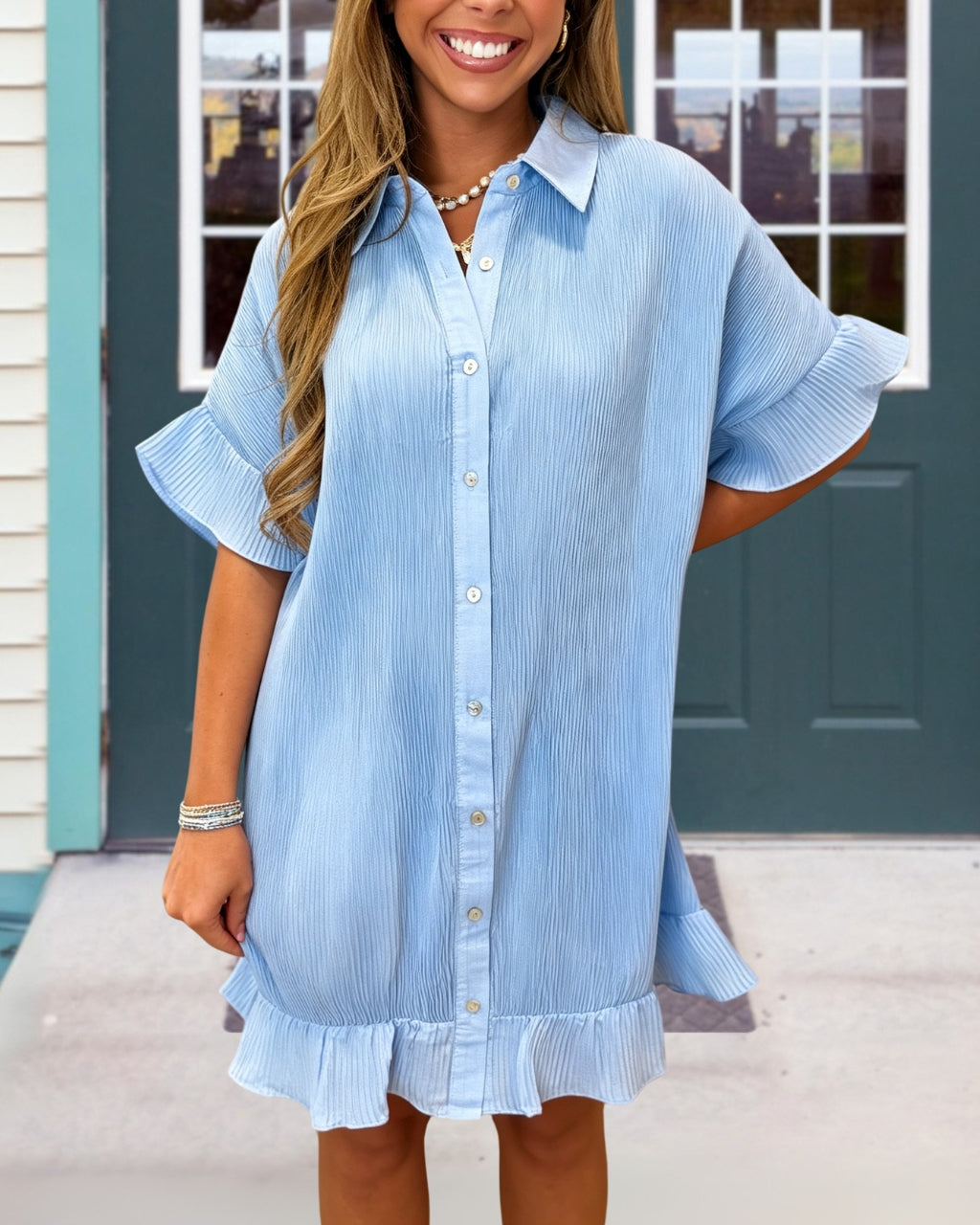 Life Party Pleated Dress