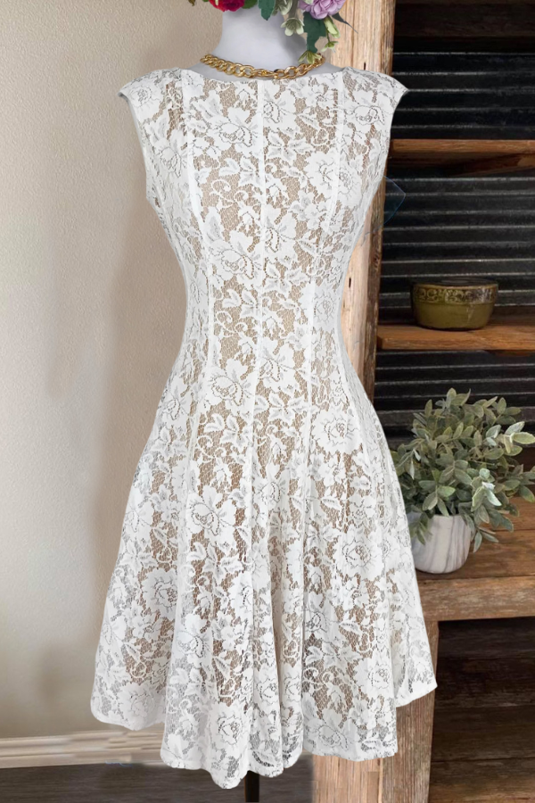 Timeless Delicate Lace Dress