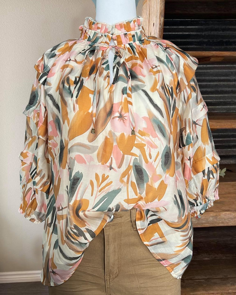 Fall Landscape Blouse