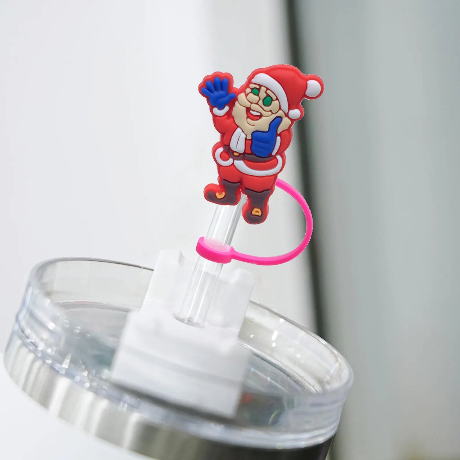 Christmas Trim Straw Protector