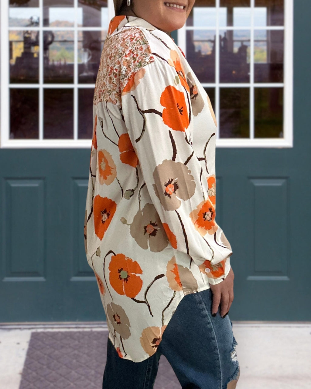 Mix Vibrant Bloom Blouse