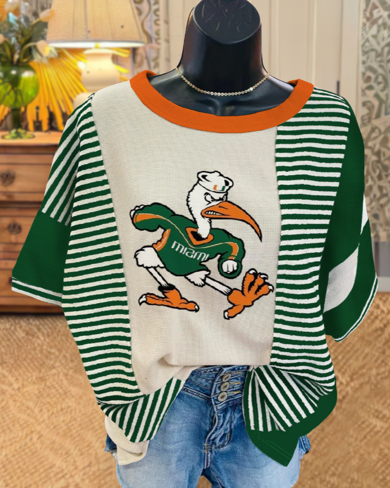 Miami Sebastian Striped T-shirt