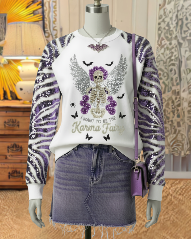 Ghoulishly Glam Karma Fairy Top