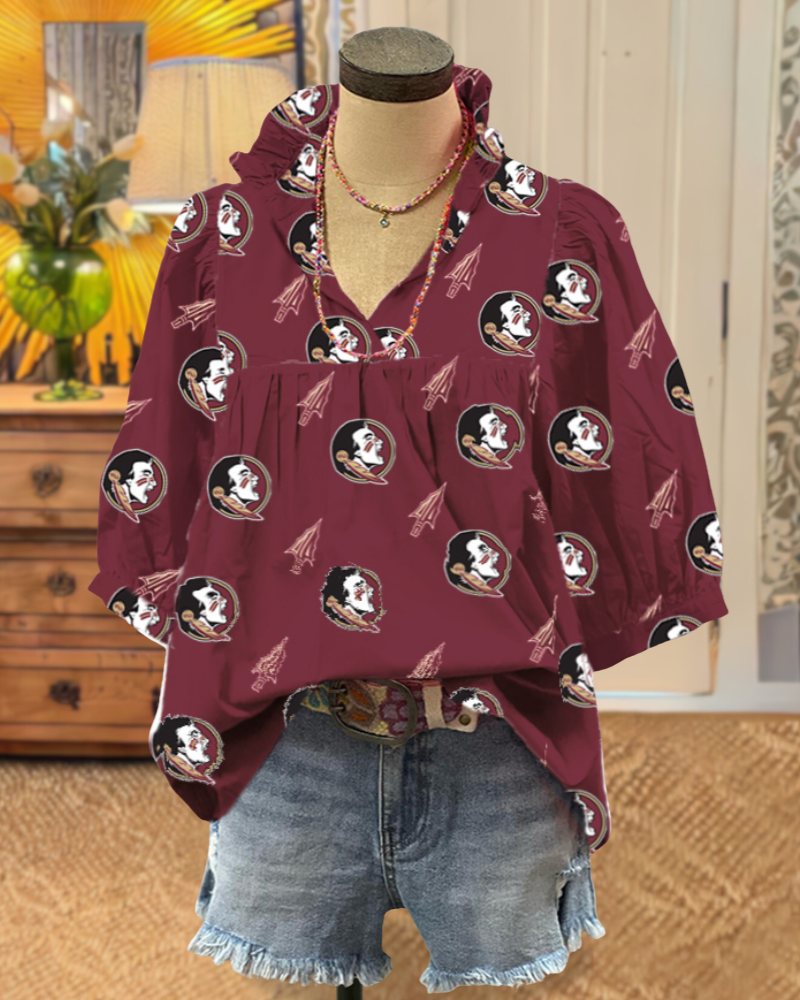 Florida State Seminoles Satin Top