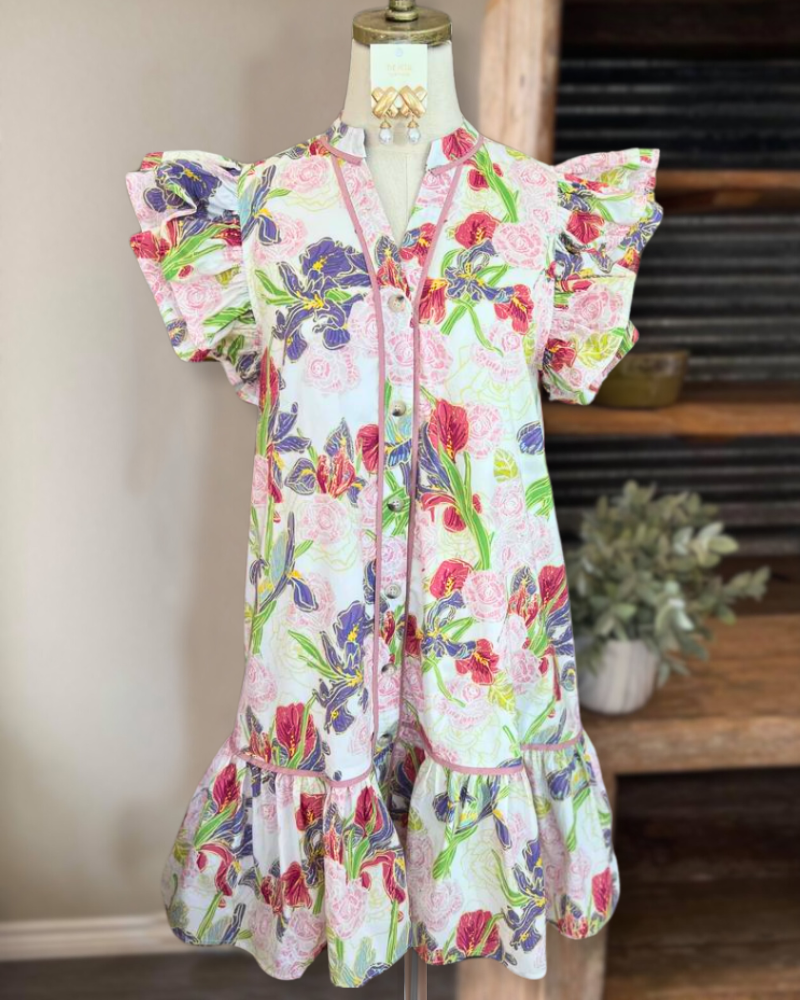 Maddie Springtime Mini Dress