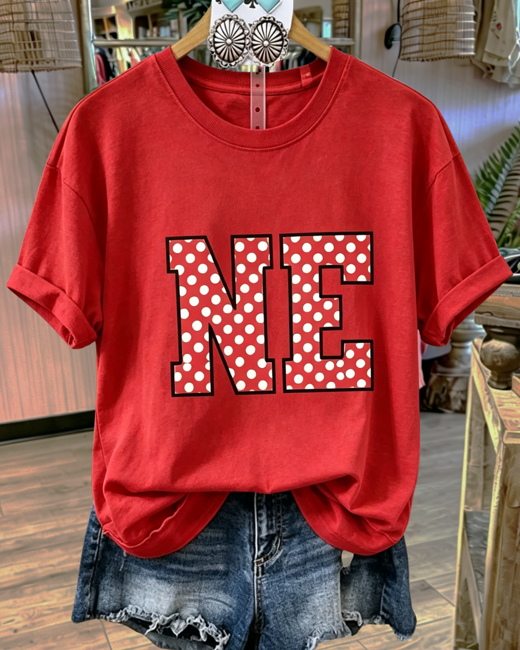 NE Polka Dot T-shirt