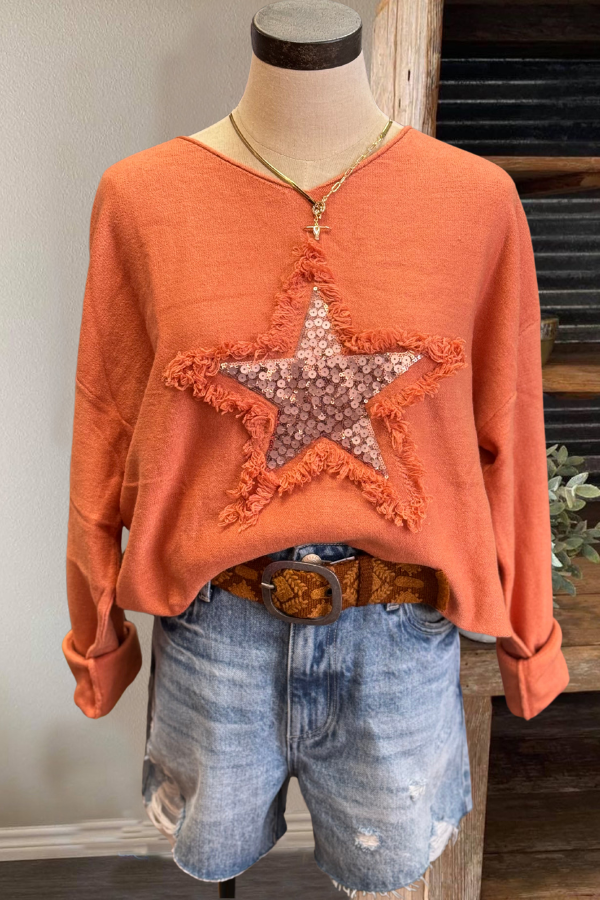 Star Tassel Sweatshirt