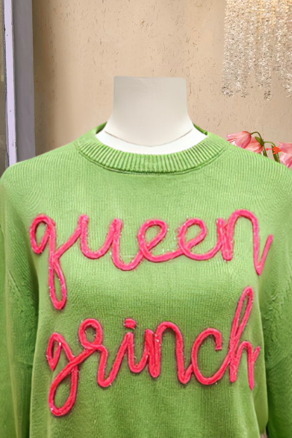 Grinch Feathers Sweatershirt