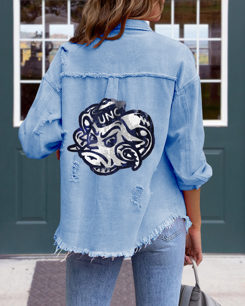 UNC Rameses Sequin Jacket