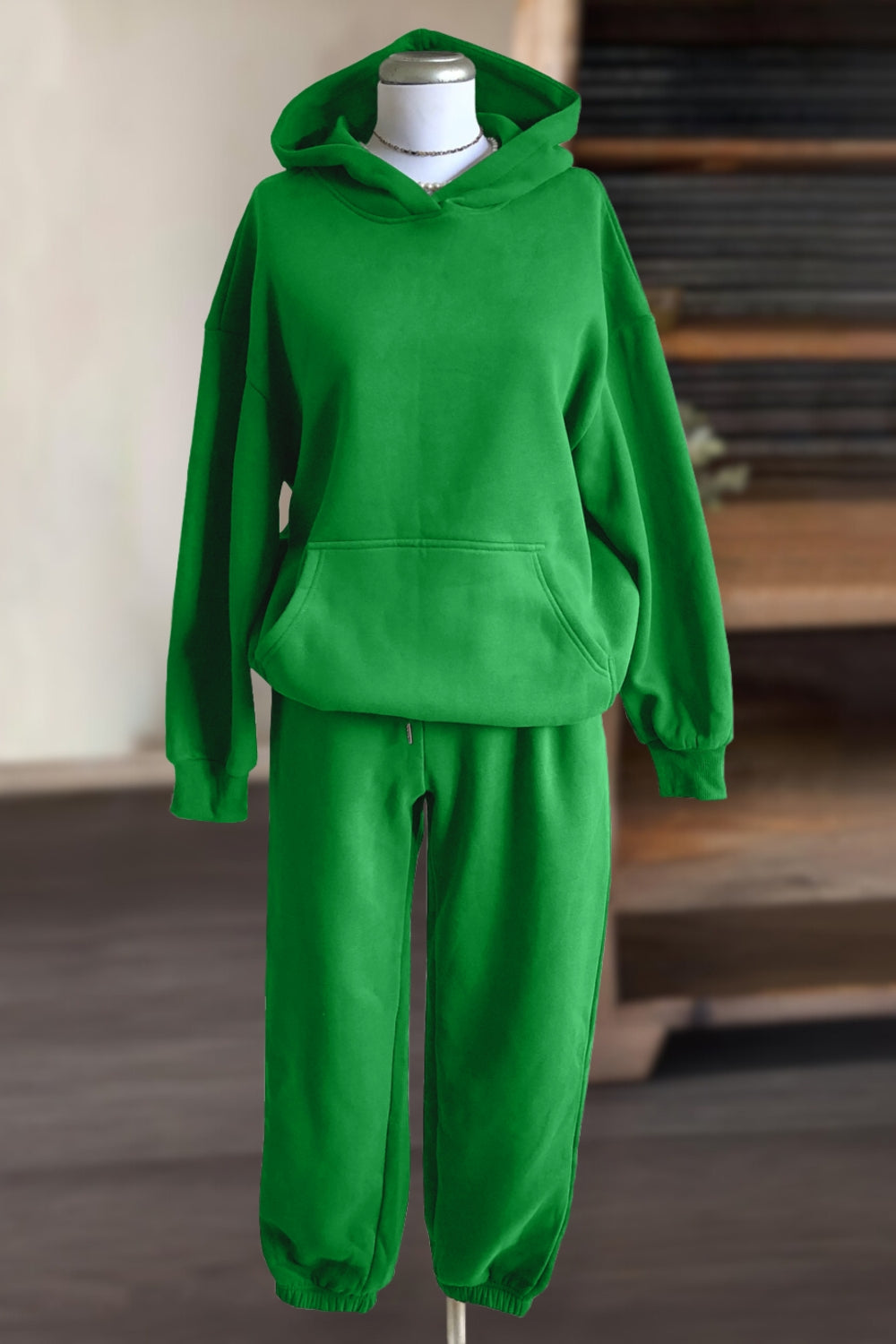 Versatile Hoodie Sweatsuit Set