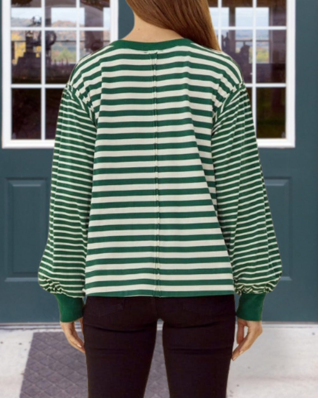 Mixed Stripe Pullover