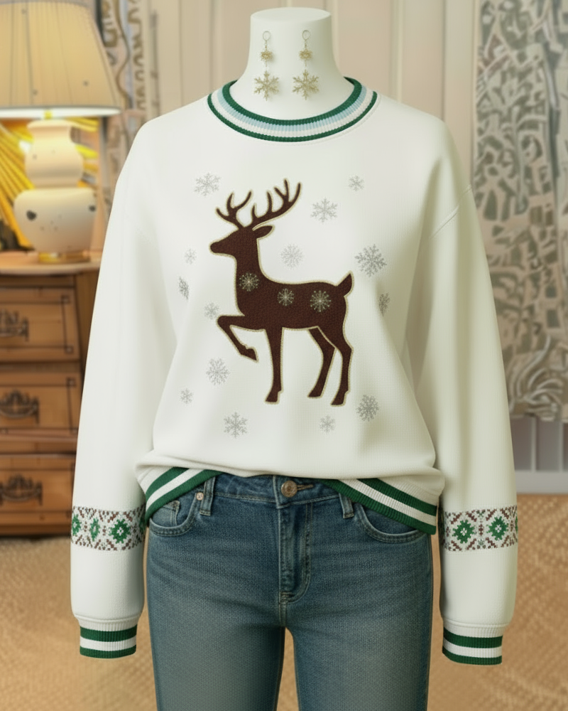 Reindeer Magic Christmas Sweatshirt