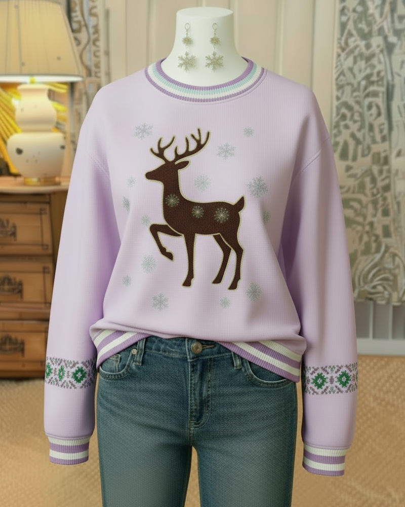 Reindeer Magic Christmas Sweatshirt
