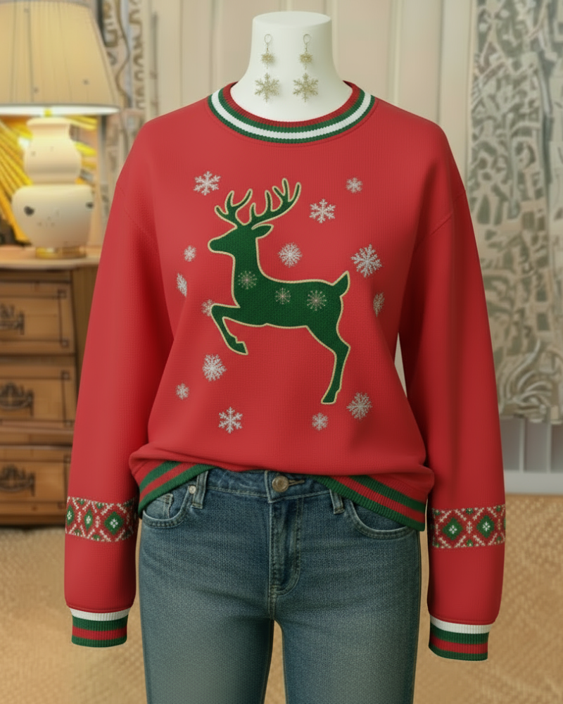 Reindeer Magic Christmas Sweatshirt