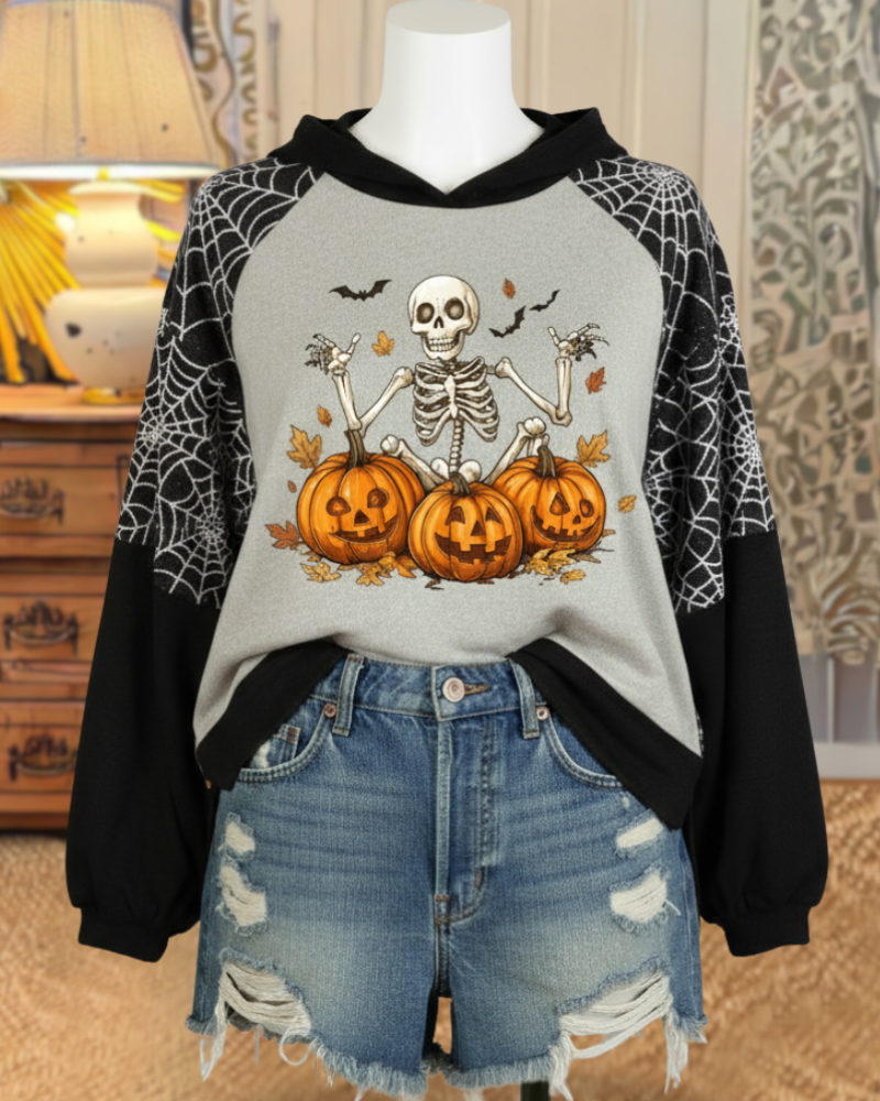 Ethereal Spooky Web Hoodie