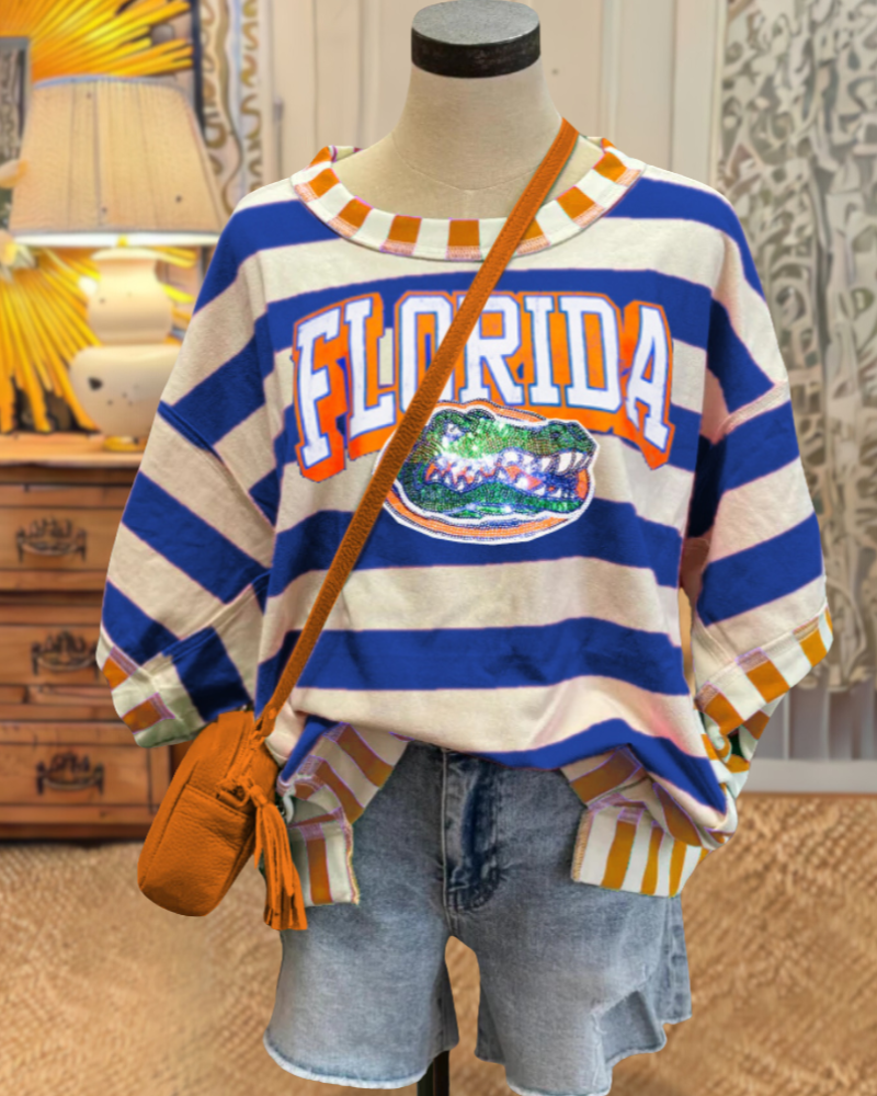 Florida Gator Sparkle Top