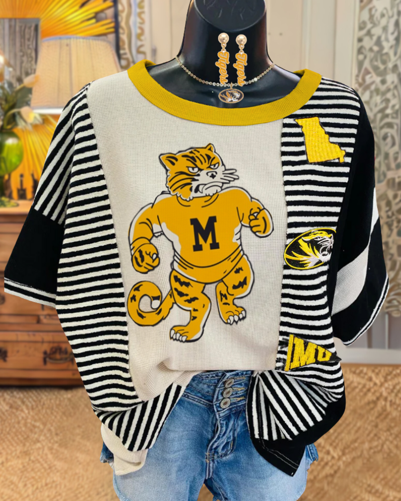 Sequin Mizzou Tigers Tee