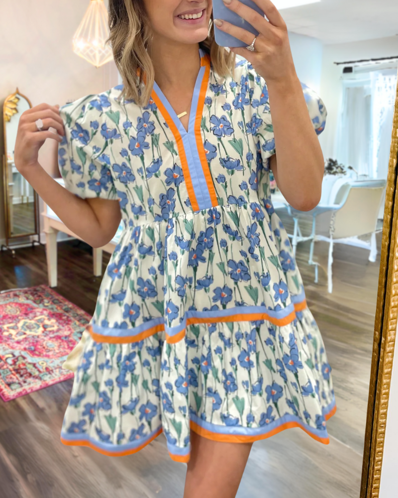 Playful Garden Party Dress