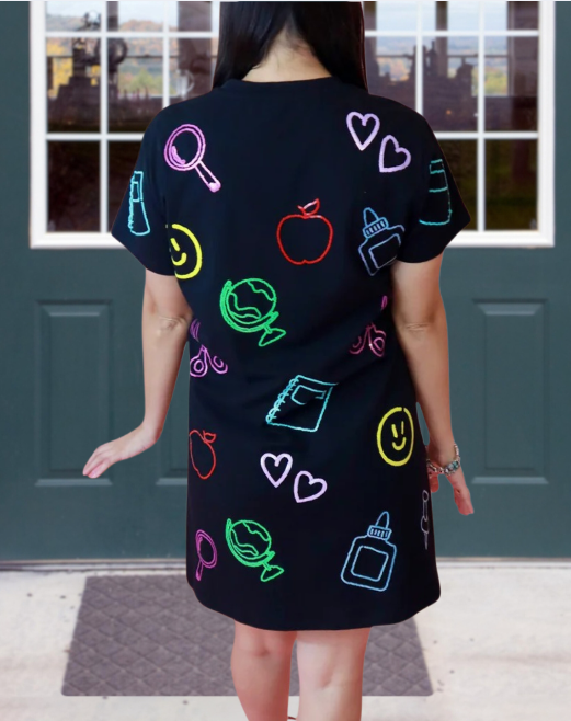 School Day Tools Sequined Dress