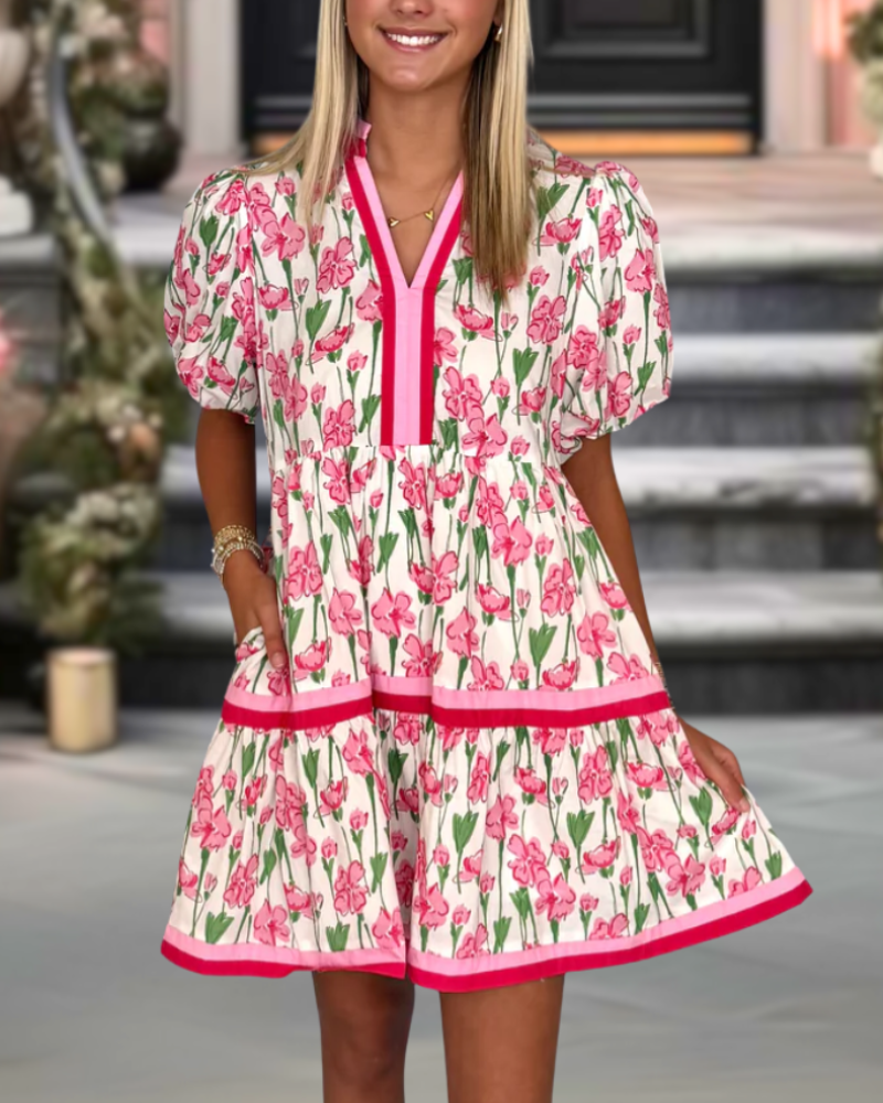 Playful Garden Party Dress