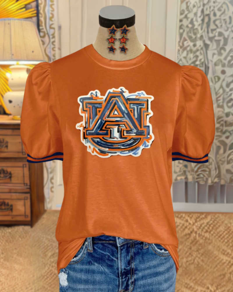 Auburn Tigers Graphic Printed Tee