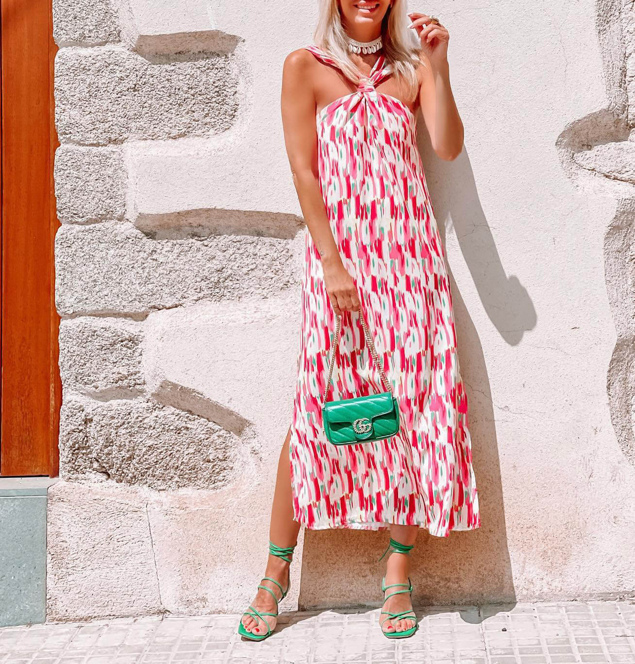 ISLAND Strawberry Midi Dress