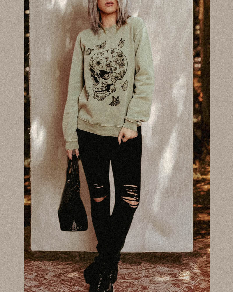 The Other Side Butterfly Sweater